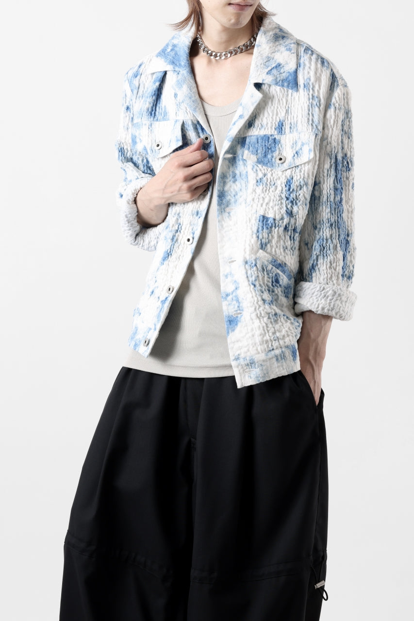 Feng Chen Wang BLUE AND WHITE JACKET (BLUE/WHITE)