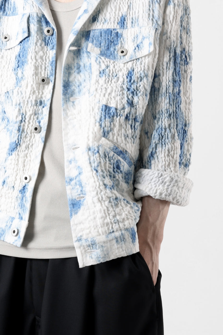 Feng Chen Wang BLUE AND WHITE JACKET (BLUE/WHITE)