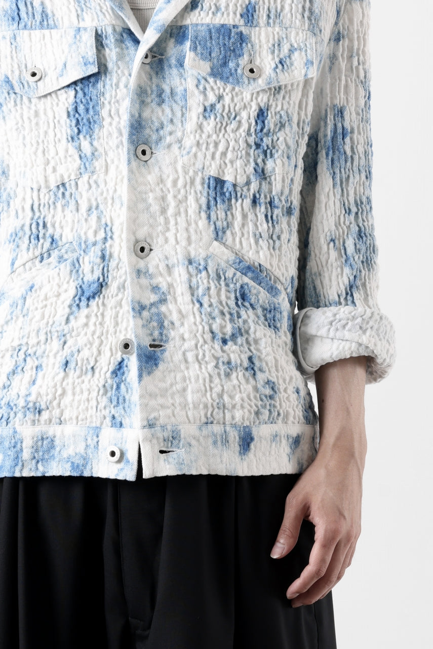 Feng Chen Wang BLUE AND WHITE JACKET (BLUE/WHITE)