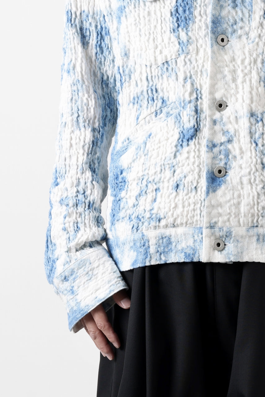 Feng Chen Wang BLUE AND WHITE JACKET (BLUE/WHITE)