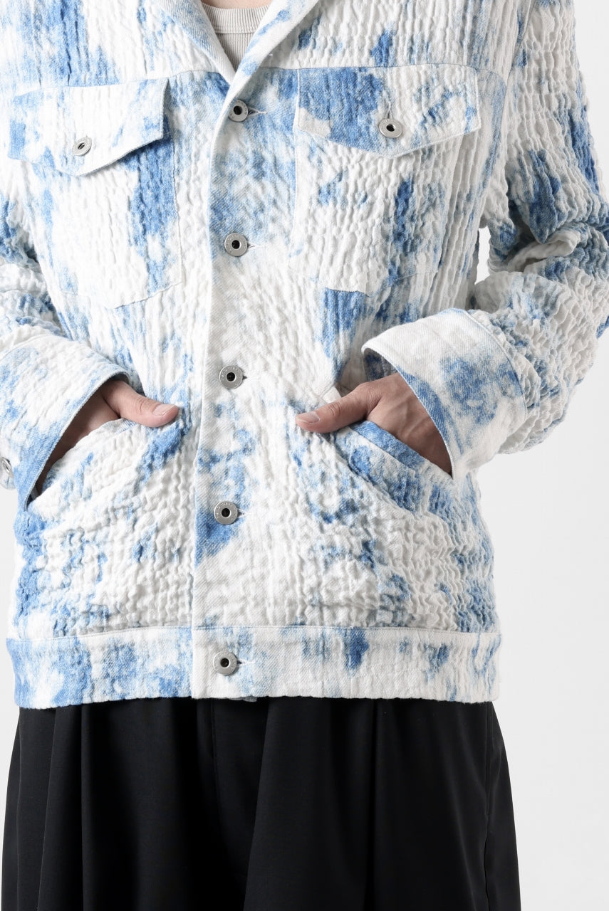 Feng Chen Wang BLUE AND WHITE JACKET (BLUE/WHITE)