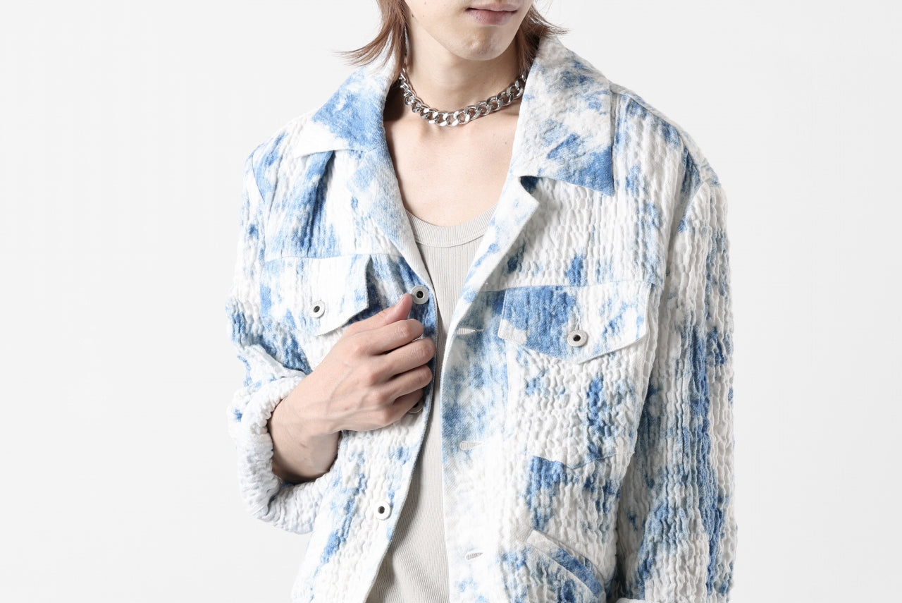 Feng Chen Wang BLUE AND WHITE JACKET (BLUE/WHITE)