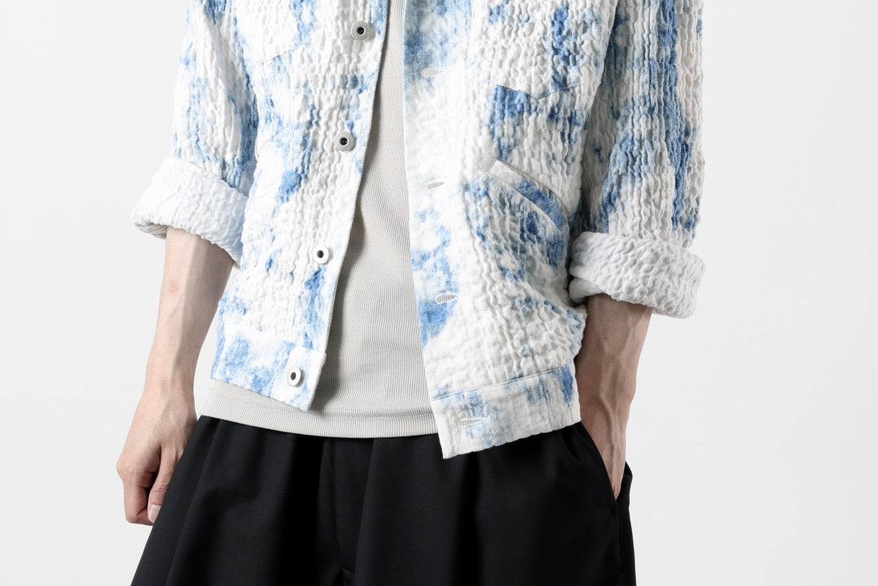 Feng Chen Wang BLUE AND WHITE JACKET (BLUE/WHITE)