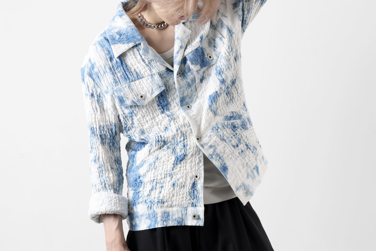 Feng Chen Wang BLUE AND WHITE JACKET (BLUE/WHITE)