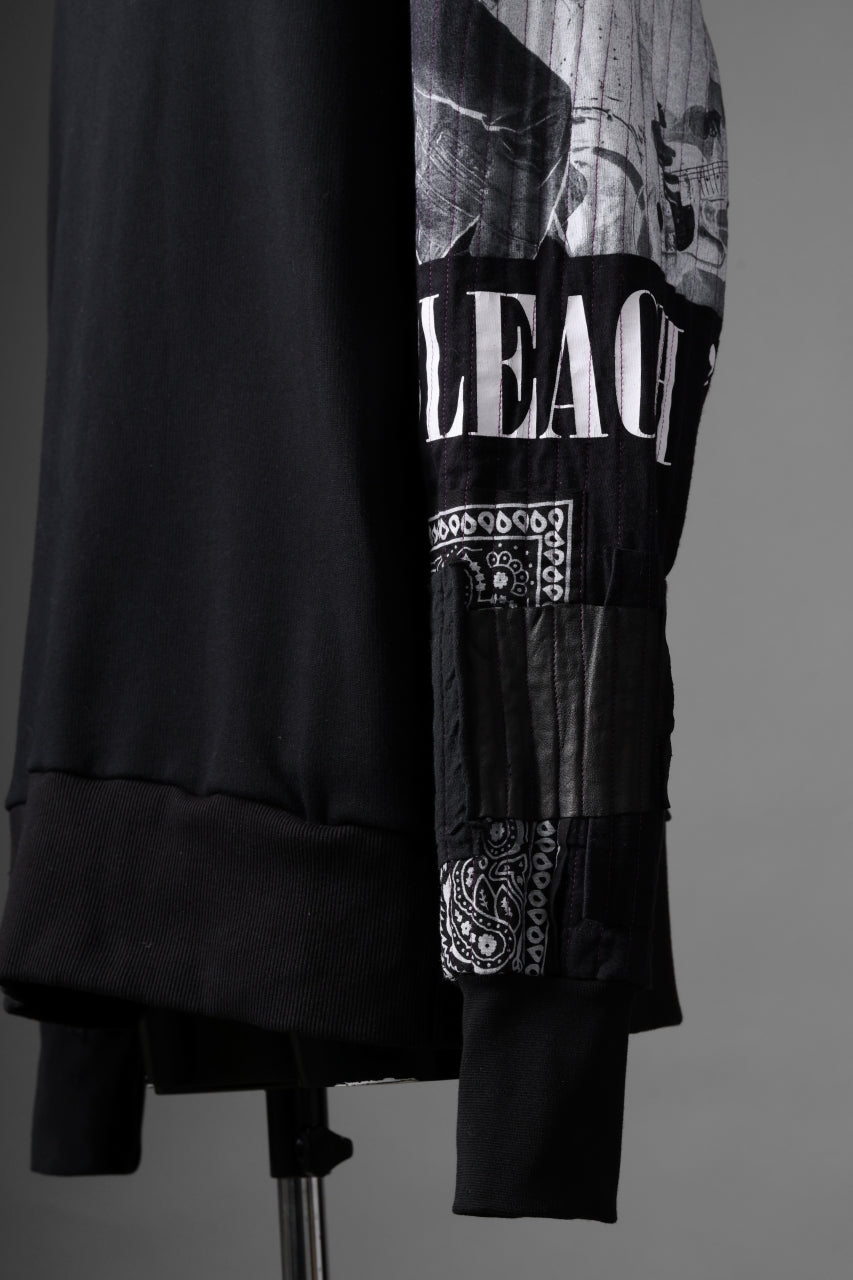 MASSIMO SABBADIN x LOOM exclusive HOODY wt. BORO STYLE DETAIL (BLACK)