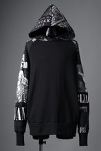 画像をギャラリービューアに読み込む, MASSIMO SABBADIN x LOOM exclusive HOODY wt. BORO STYLE DETAIL (BLACK)