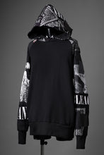 画像をギャラリービューアに読み込む, MASSIMO SABBADIN x LOOM exclusive HOODY wt. BORO STYLE DETAIL (BLACK)