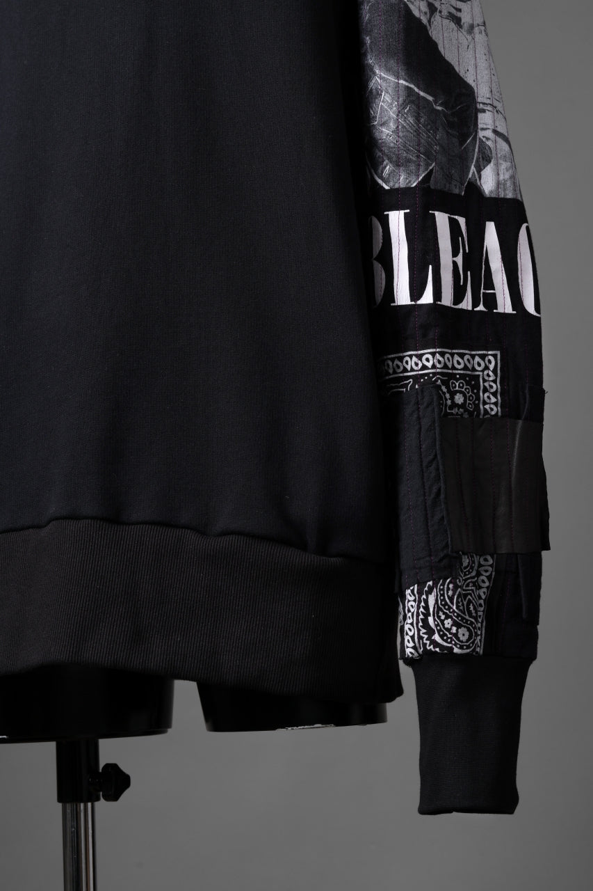 MASSIMO SABBADIN x LOOM exclusive HOODY wt. BORO STYLE DETAIL (BLACK)