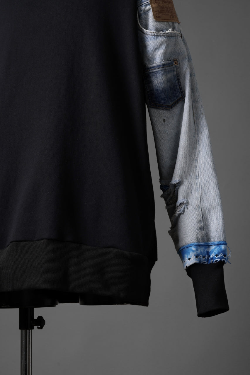 MASSIMO SABBADIN x LOOM exclusive HOODY wt. LEVI'S PATCH DETAIL (INDIGO #A)