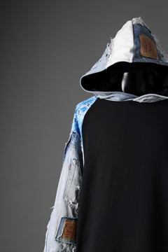 画像をギャラリービューアに読み込む, MASSIMO SABBADIN x LOOM exclusive HOODY wt. LEVI&#39;S PATCH DETAIL (INDIGO #A)