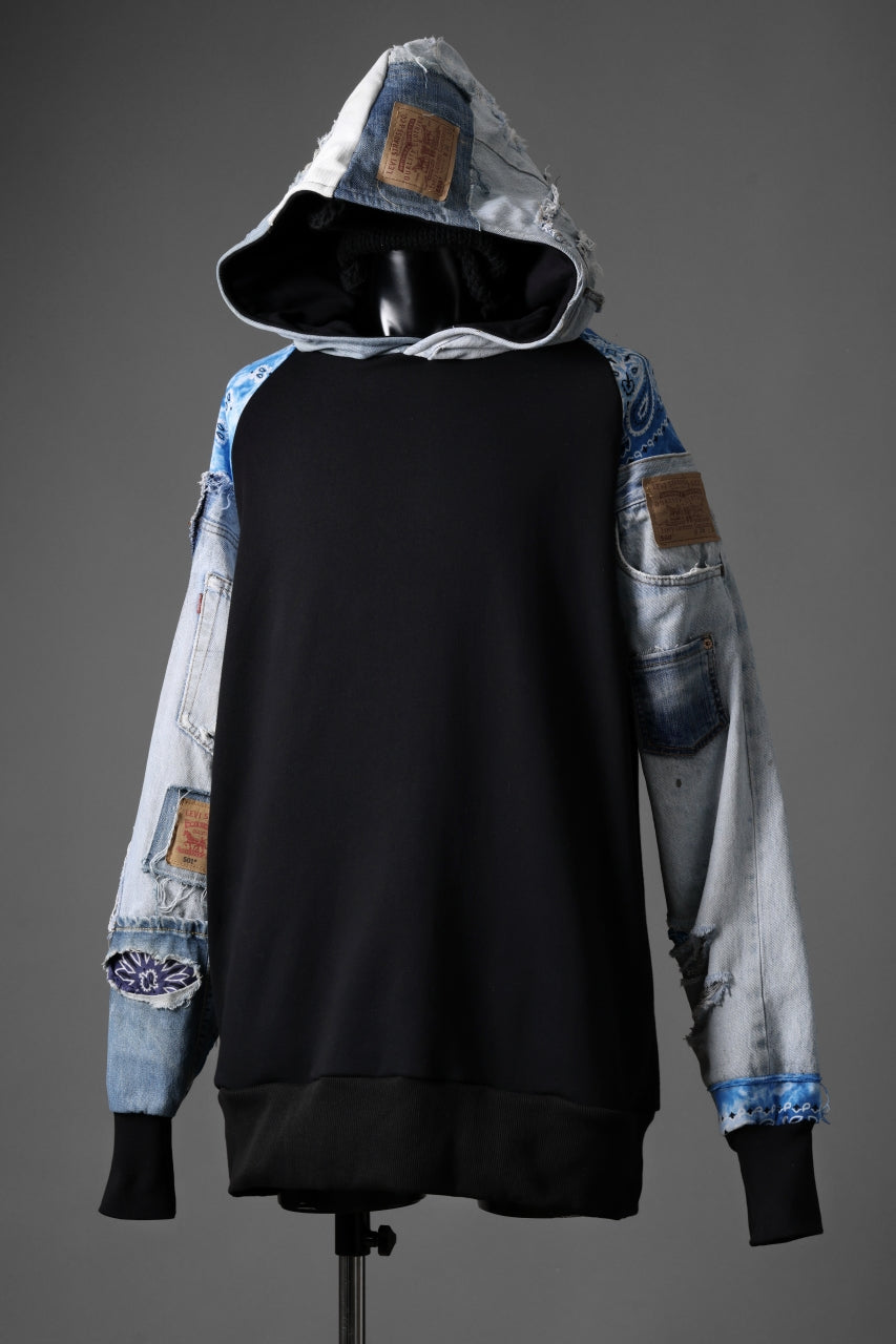 MASSIMO SABBADIN x LOOM exclusive HOODY wt. LEVI'S PATCH DETAIL (INDIGO #A)