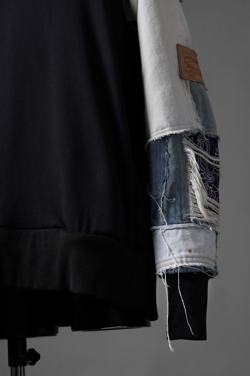 MASSIMO SABBADIN x LOOM exclusive HOODY wt. LEVI'S PATCH DETAIL (INDIGO #B)