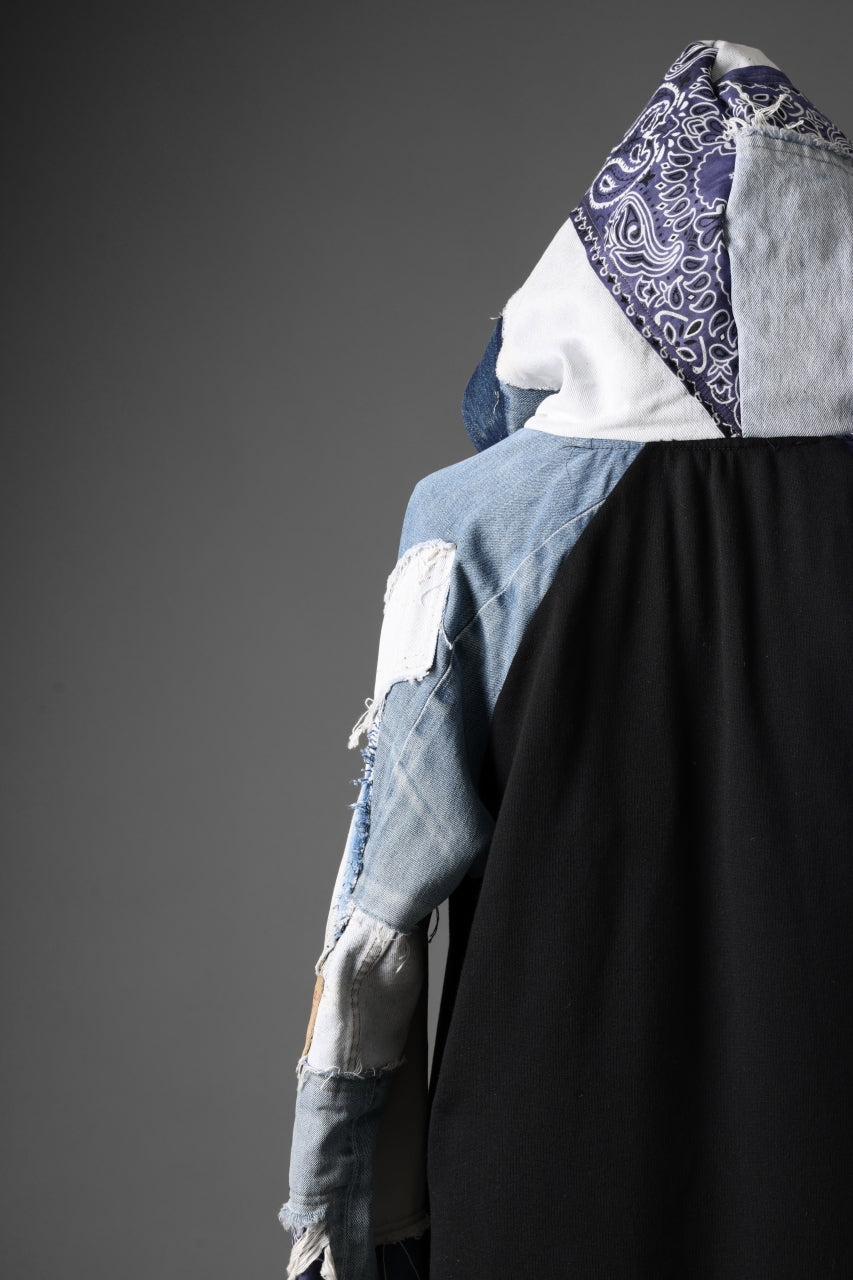 MASSIMO SABBADIN x LOOM exclusive HOODY wt. LEVI'S PATCH DETAIL (INDIGO #B)