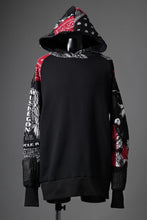 画像をギャラリービューアに読み込む, MASSIMO SABBADIN x LOOM exclusive HOODY wt. BORO STYLE DETAIL (RED)