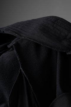 画像をギャラリービューアに読み込む, MASSIMO SABBADIN x LOOM exclusive HOODY wt. BORO STYLE DETAIL (BLACK)