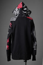 画像をギャラリービューアに読み込む, MASSIMO SABBADIN x LOOM exclusive HOODY wt. BORO STYLE DETAIL (RED)