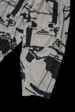 画像をギャラリービューアに読み込む, YUTA MATSUOKA circle pants / antique wagon print (ecru/print)