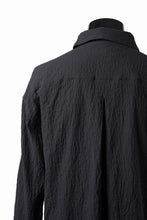 画像をギャラリービューアに読み込む, YUTA MATSUOKA classic shirt / shirring lawn (black)