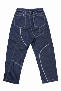 画像をギャラリービューアに読み込む, YUTA MATSUOKA craft pants / military denim (indigo blue)