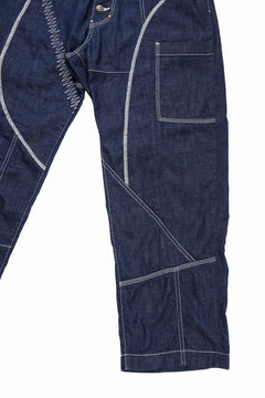 画像をギャラリービューアに読み込む, YUTA MATSUOKA craft pants / military denim (indigo blue)