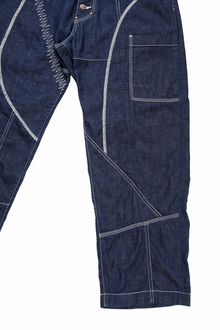画像をギャラリービューアに読み込む, YUTA MATSUOKA craft pants / military denim (indigo blue)