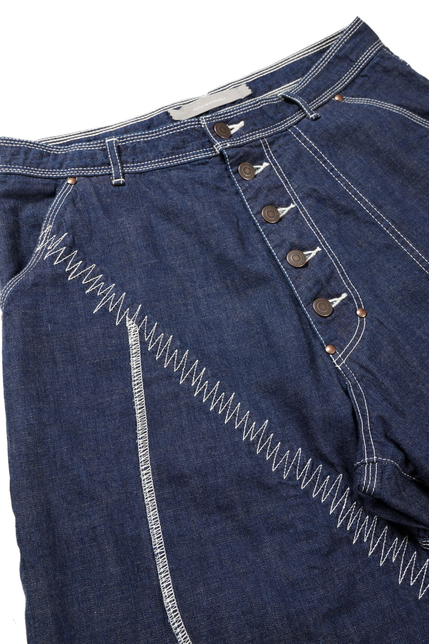 画像をギャラリービューアに読み込む, YUTA MATSUOKA craft pants / military denim (indigo blue)