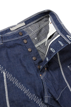 画像をギャラリービューアに読み込む, YUTA MATSUOKA craft pants / military denim (indigo blue)
