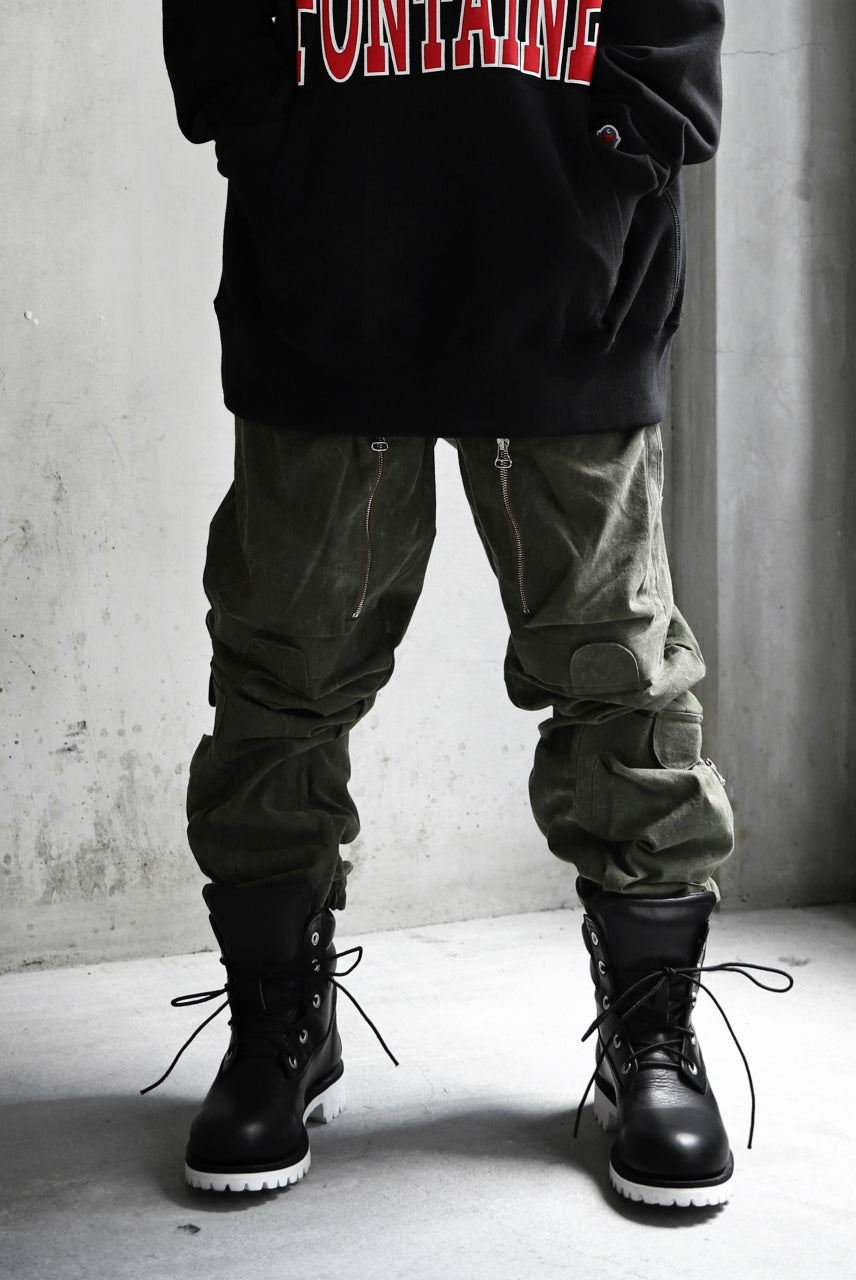 READYMADE CARGO PANTS (KHAKI GREEN #F)