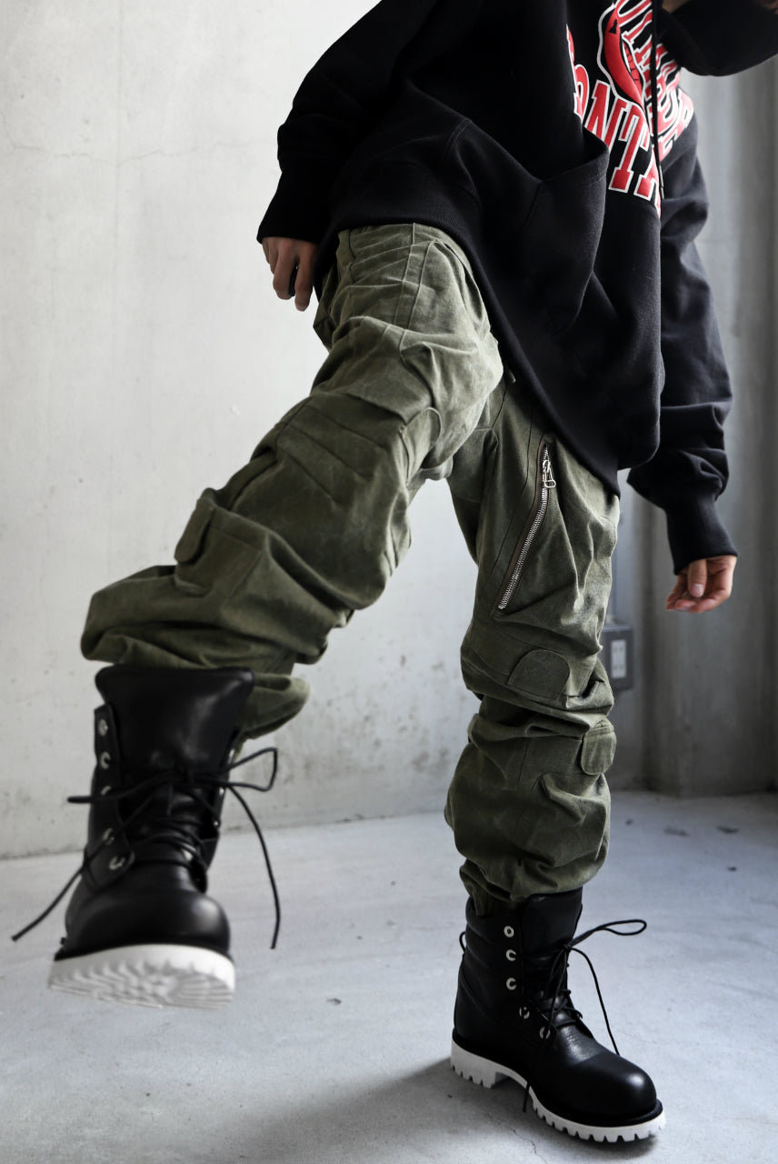 READYMADE CARGO PANTS (KHAKI GREEN #F)