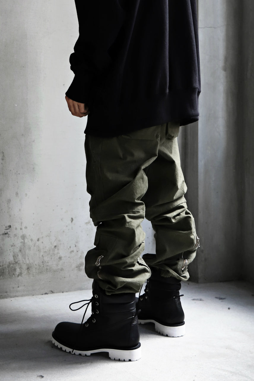 READYMADE CARGO PANTS (KHAKI GREEN #F)