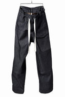 sus-sous trousers MK-1 / C100 supima silket denim (INDIGO)