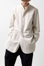 画像をギャラリービューアに読み込む, sus-sous shirt officers / C63L37 heavy poplin (NATURAL)