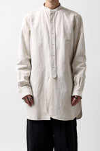 画像をギャラリービューアに読み込む, sus-sous shirt officers / C63L37 heavy poplin (NATURAL)