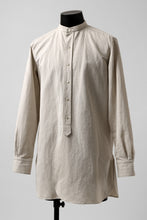 画像をギャラリービューアに読み込む, sus-sous shirt officers / C63L37 heavy poplin (NATURAL)