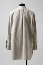 画像をギャラリービューアに読み込む, sus-sous shirt officers / C63L37 heavy poplin (NATURAL)