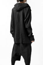 画像をギャラリービューアに読み込む, thomkrom RADICAL ZIP-POC HOODED JACKET (BLACK)