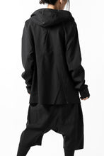 画像をギャラリービューアに読み込む, thomkrom RADICAL ZIP-POC HOODED JACKET (BLACK)