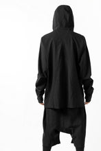 画像をギャラリービューアに読み込む, thomkrom RADICAL ZIP-POC HOODED JACKET (BLACK)