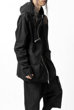 画像をギャラリービューアに読み込む, thomkrom RADICAL ZIP-POC HOODED JACKET (BLACK)