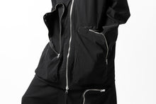 画像をギャラリービューアに読み込む, thomkrom RADICAL ZIP-POC HOODED JACKET (BLACK)