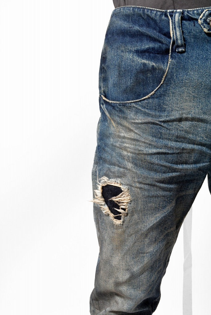 N/07 denim  pant vintage fade / hard craft (LIGHT INDIGO)