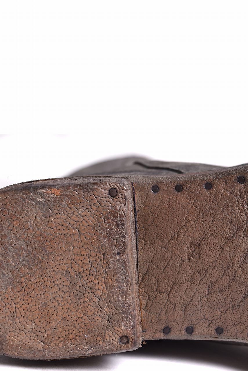 Load image into Gallery viewer, A DICIANNOVEVENTITRE A1923 HORSE REVERSE BOOTS ST-3 (GREY)