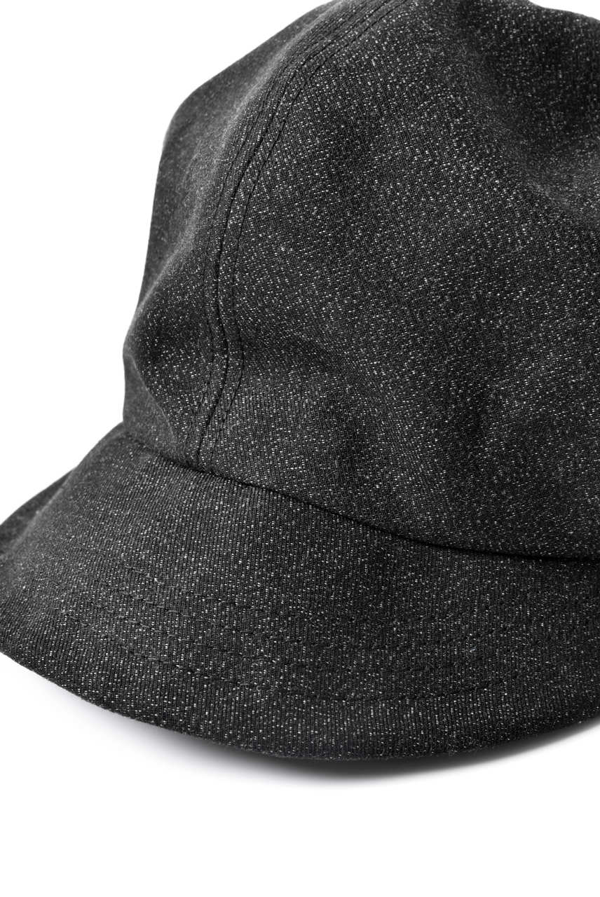 画像をギャラリービューアに読み込む, N/07 Jockey Cap / Double Black Denim Wovens (BLACK)