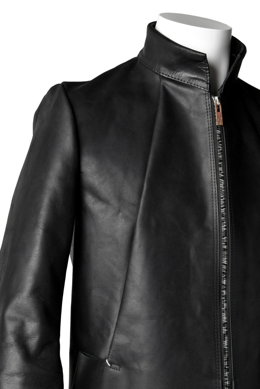 ierib exclusive classic zipper jacket / Nicolas Italy Vachetta