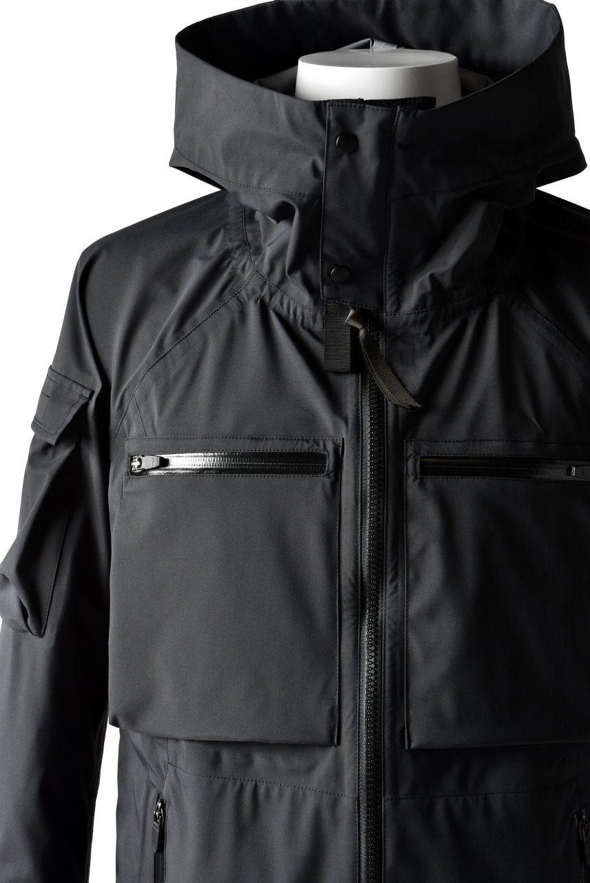 N/07 schoeller® Pro-Tech System Hooded Jacket / Khaki Grosgrain