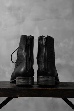 Load image into Gallery viewer, Portaille exclusive PL20 Laced Zip Boots (RUBBED COW TCG / BLACK)