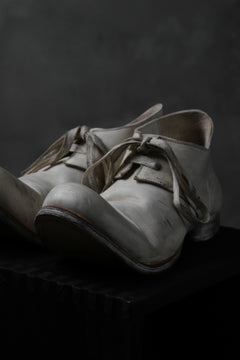 Load image into Gallery viewer, Portaille exclusive PL20 Derby Shoes (ROMABIANCO Soft Horse / Dusty Waxed WHITE)