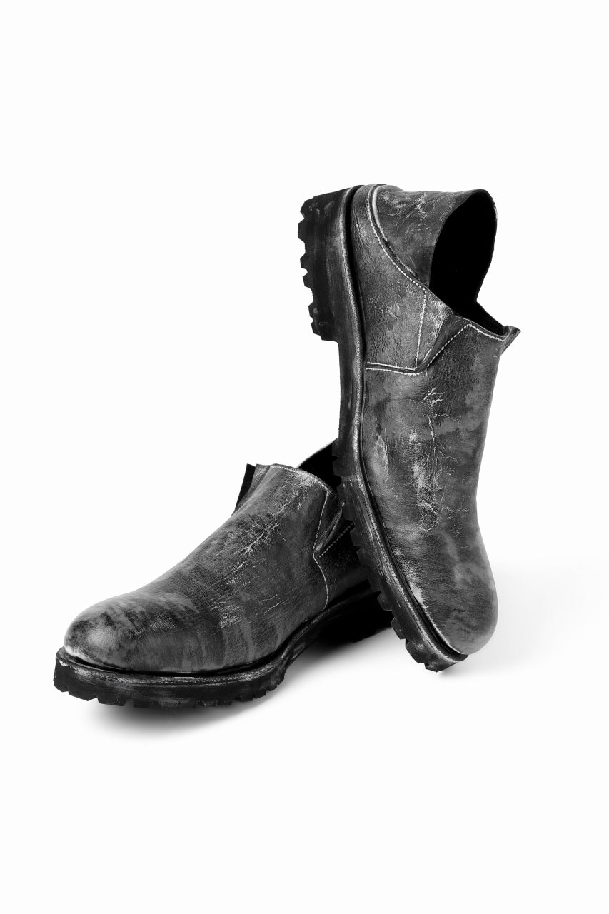 画像をギャラリービューアに読み込む, Portaille exclusive PL5 VB Slipon Shoes / HS horse waxy heavy (BLACK)