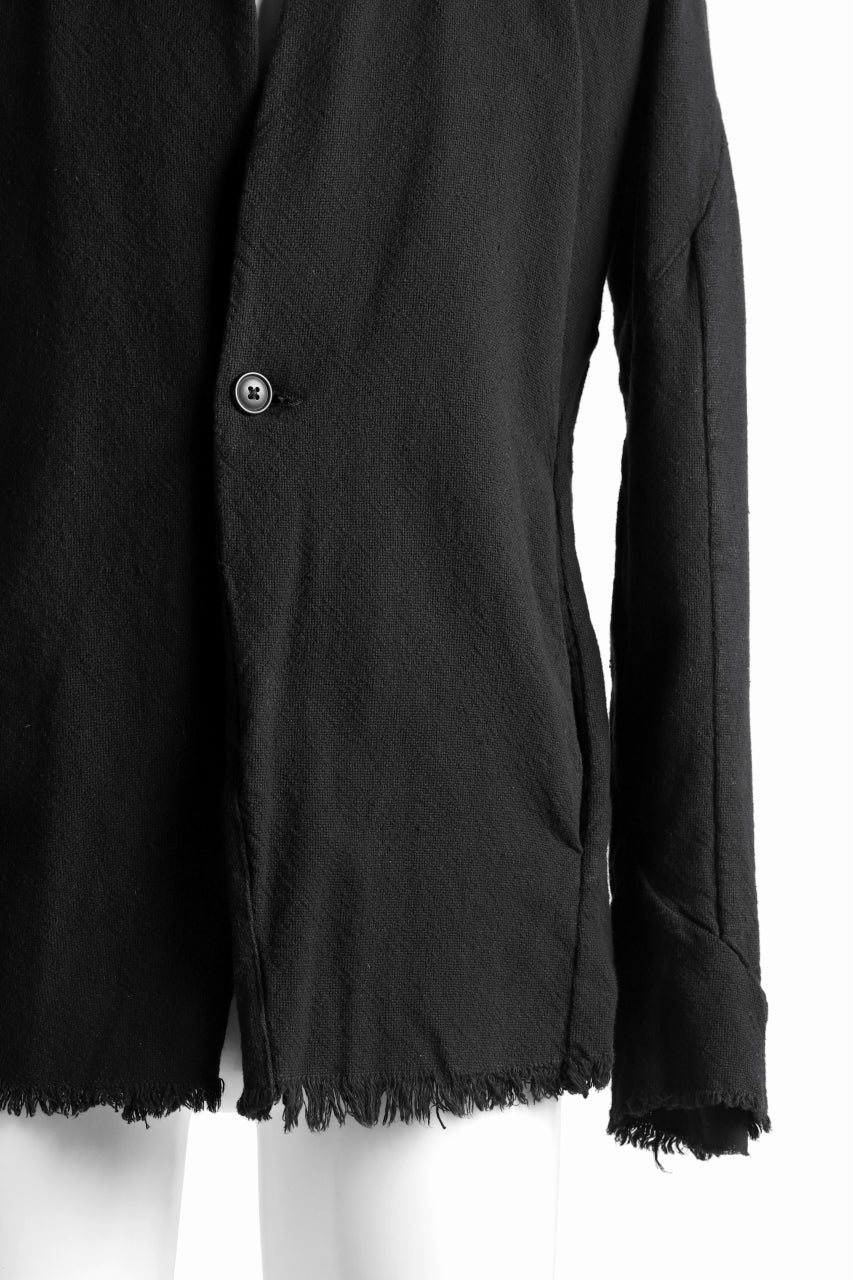 画像をギャラリービューアに読み込む, FIRST AID TO THE INJURED SYNCERASTUS BLAZER / ORGANIC COTTON (BLACK)