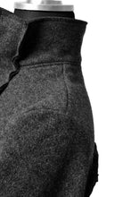 画像をギャラリービューアに読み込む, N/07 Rawcut Track Jacket / Woolring Fleece (DARK GREY)